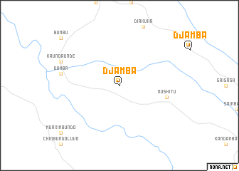 map of Djamba