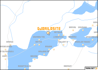 map of Djamilasité