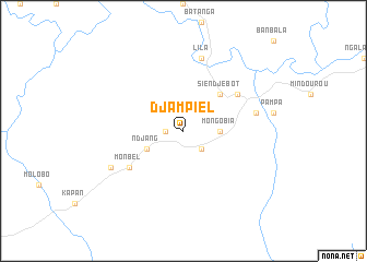 map of Djampiel