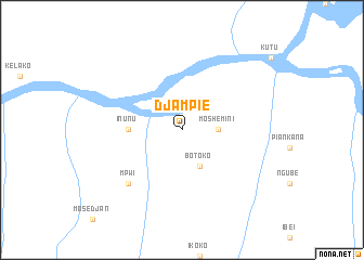 map of Djampie