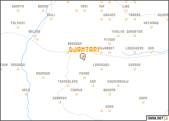 map of Djamtari