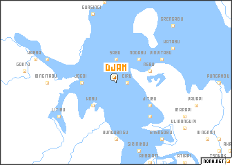 map of Djam