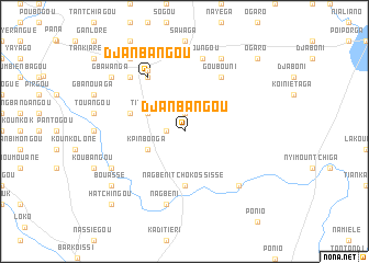 map of Djanbangou