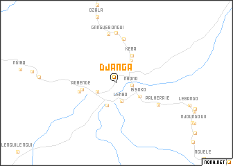 map of Djanga