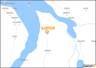 map of Djanga