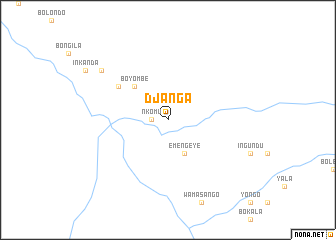 map of Djanga