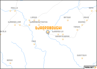 map of Djaoro Bougwi