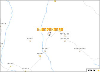 map of Djaoro Konbo