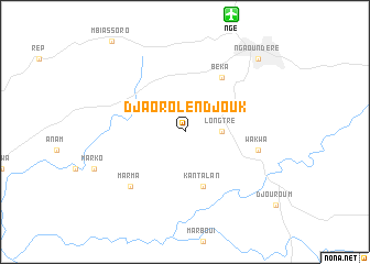 map of Djaoro Léndjouk