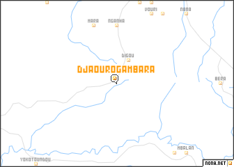 map of Djaouro-Gambara