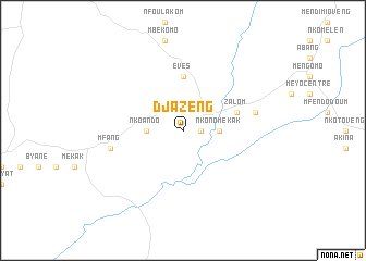 map of Djazeng