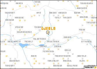 map of Djebla