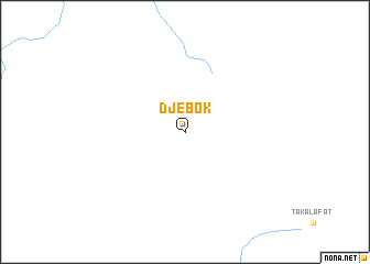 map of Djébok