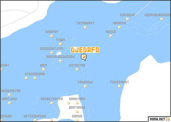 map of Djedafo