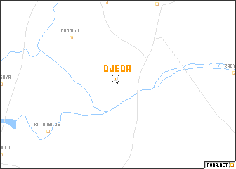 map of Djéda
