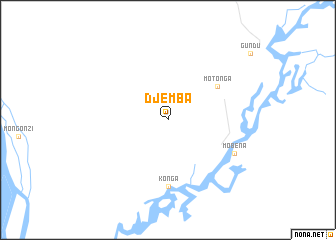 map of Djemba