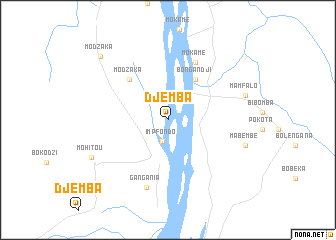 map of Djemba