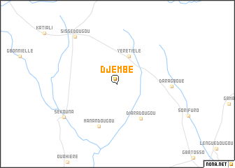 map of Djembé