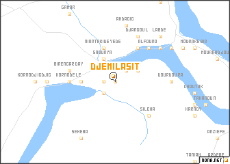 map of Djemilasit