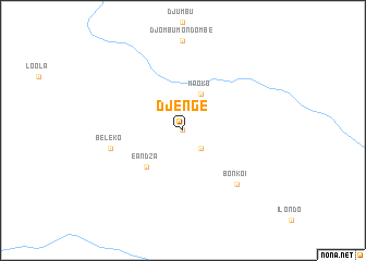 map of Djenge