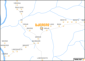 map of Djepere