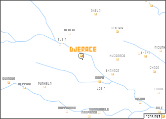 map of Djerace