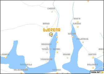 map of Djéréna