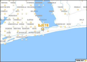 map of Djéta