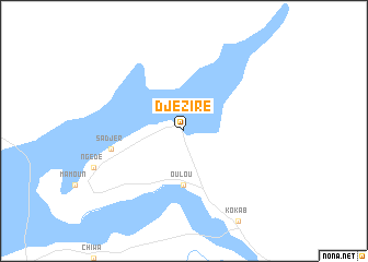 map of Djéziré