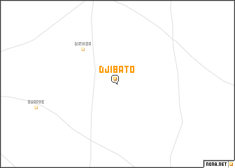 map of Djibato