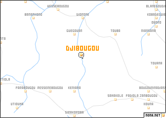 map of Djibougou