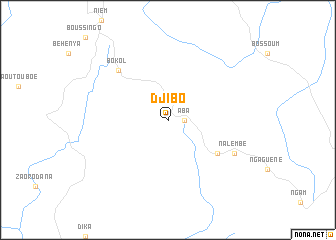 map of Djibo