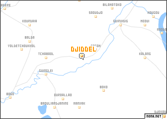 map of Djiddel