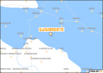 map of Djidi Bagaye