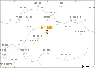 map of Djidibi