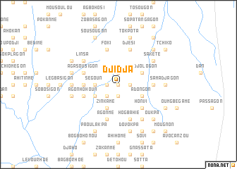 map of Djidja