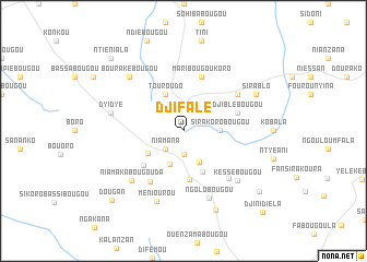 map of Djifalé