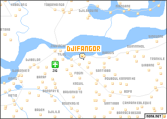 map of Djifangor