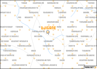 map of Djigane