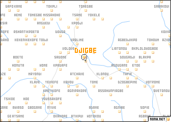 map of Djigbé