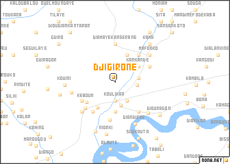 map of Djigirone