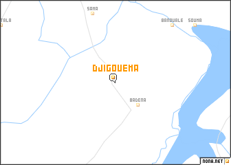 map of Djigouéma