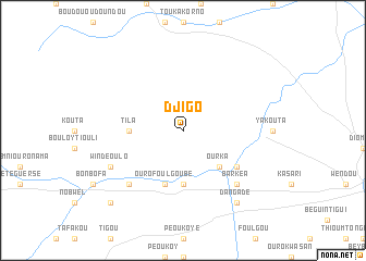 map of Djigo