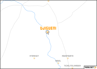 map of Djiguéni