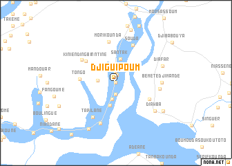 map of Djiguipoum