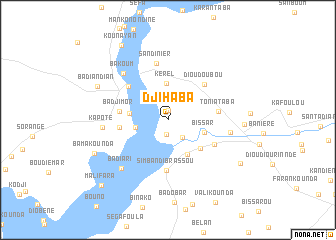 map of Djihaba