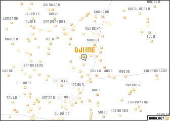 map of Djiine