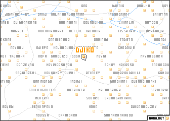 map of Djiko