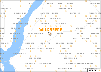 map of Djilassene