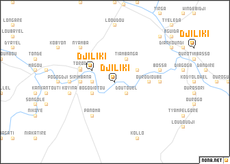 map of Djiliki
